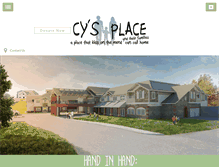 Tablet Screenshot of cysplace.org